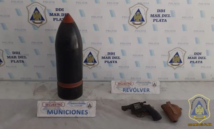 Alerta en Mar del Plata: secuestraron una munición militar que era vendida por redes sociales | Actualidad
