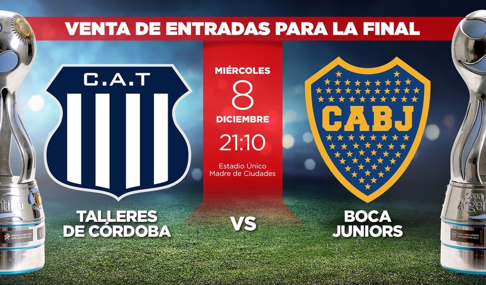 Entradas para Talleres vs Boca: ya están los precios | Deportes
