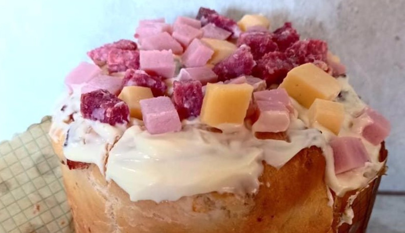El "pan dulce salado" de queso, jamón y salame que se viralizó en las redes sociales | Curiosidades