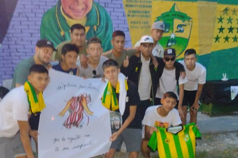 Pintaron un mural de Lucas González en el club donde aprendió a jugar al fútbol | Actualidad