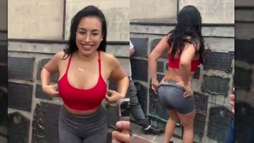 El millonario negocio de la influencer que se desnudó en el Monumento a la Bandera | Espectáculos