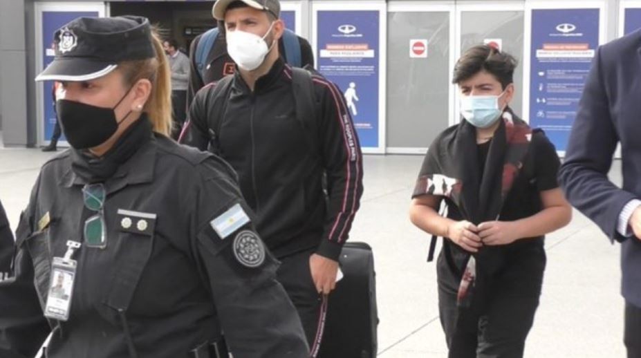 Sergio "El Kun Agüero" llegó a la Argentina | Deportes