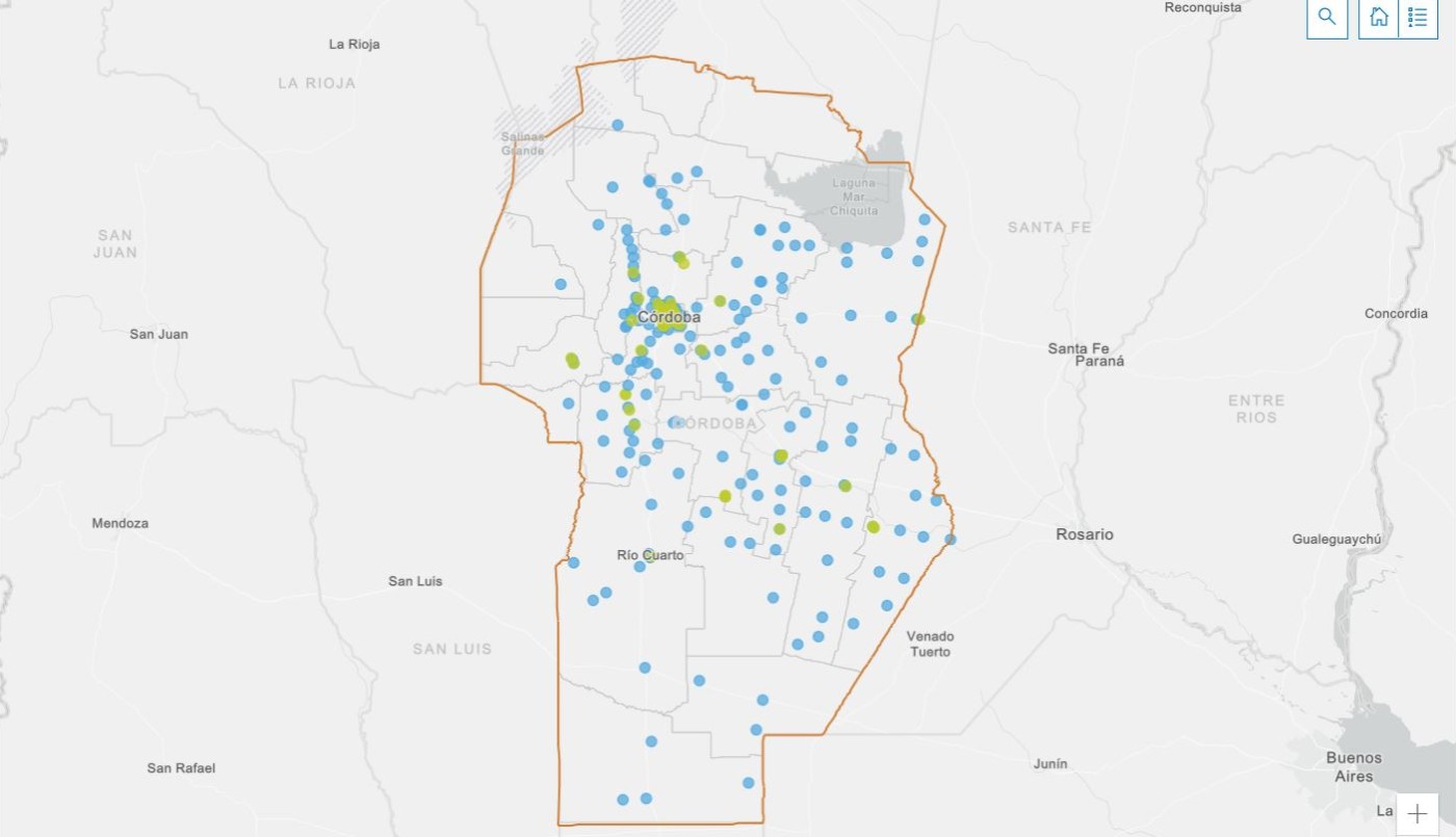 Mapa interactivo: mirá acá dónde te podés testear en la provincia Córdoba | Córdoba