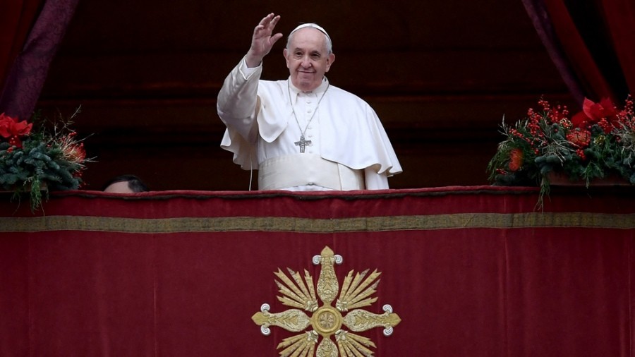 En Navidad, Francisco pidió "paz y concordia" para el mundo y diálogo | Internacionales