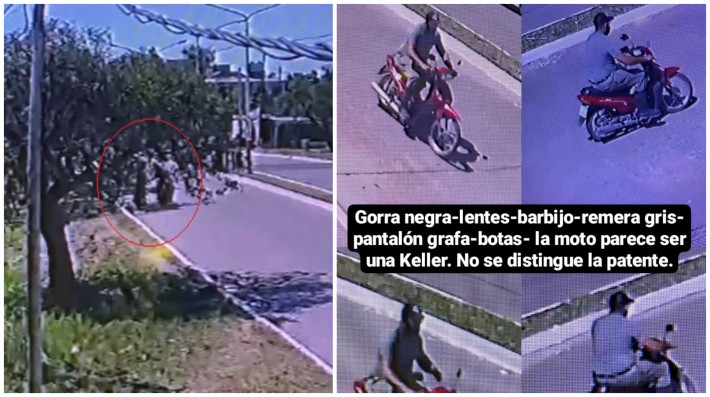 Video: le tocó la cola a una mujer que iba en bicicleta y lo encontraron por las cámaras de seguridad | Actualidad
