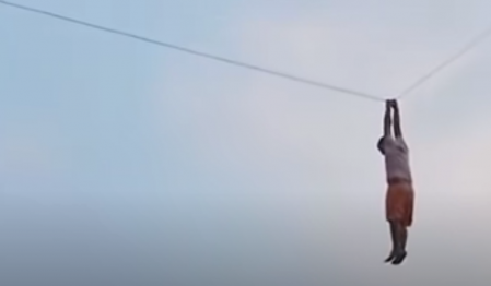 Lo que el viento se llevó: concurso de barriletes casi termina en tragedia | Internacionales