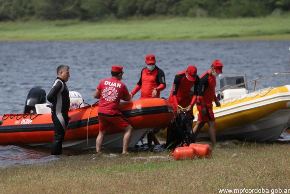 Continúa la búsqueda de una persona en el Embalse de Calamuchita | Córdoba