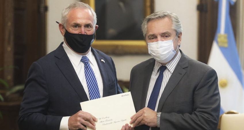 Alberto Fernández recibió al nuevo embajador de Estados Unidos en medio de las negociaciones con el FMI | Política y economía