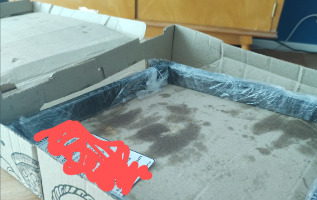 Compró un soporte por Internet y se lo enviaron en una caja de empanadas usada | Actualidad