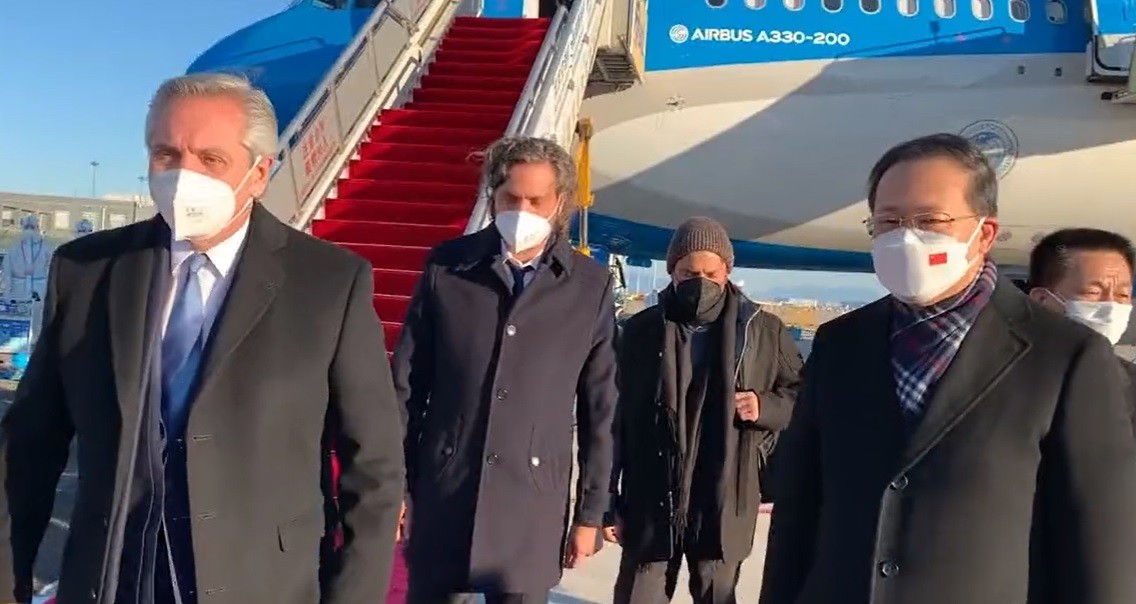 Alberto Fernández presenció, junto a Xi Jinping, la apertura de Beijing 2022 | Política y economía