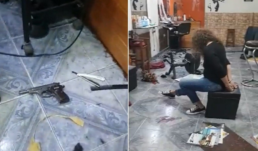 Dos delincuentes asaltaron una peluquería, hirieron por error a su cómplice y la dejaron abandonada | Actualidad