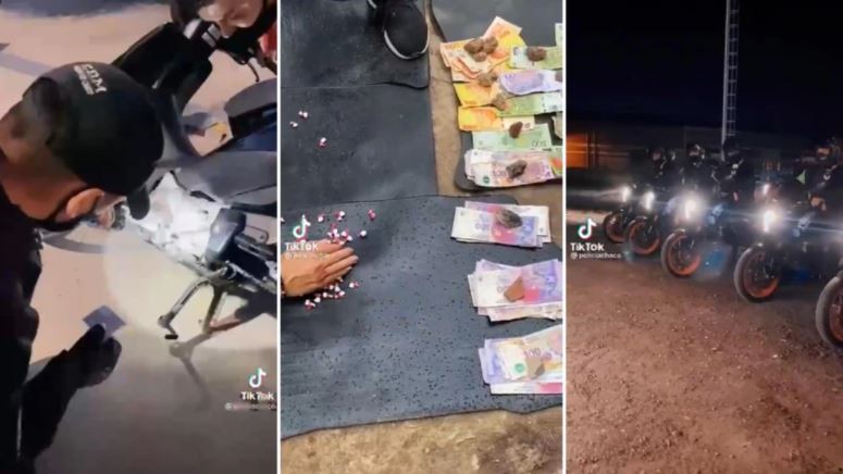 La policía de Chaco se hizo viral por subir videos de operativos a TikTok | Actualidad