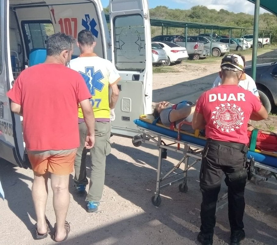 Nido del Águila: Rescataron a un bañista | Córdoba