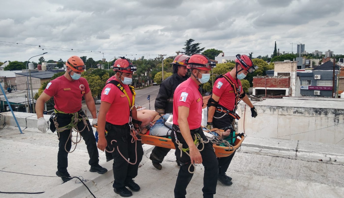 Un hombre recibió una descarga eléctrica mientras trabajaba y está internado | Córdoba