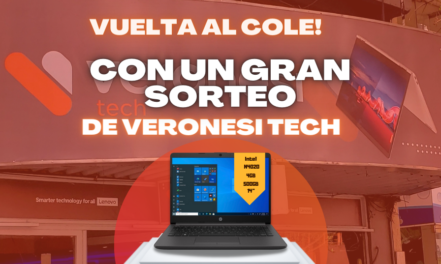 ¿Ya participaste del sorteo de vuelta a clases de una notebook de Veronesi? | Córdoba