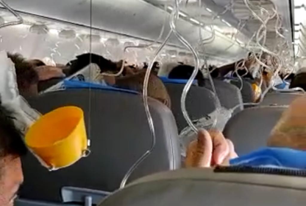 Video: así se vivió desde adentro el momento de la emergencia en el avión | Córdoba