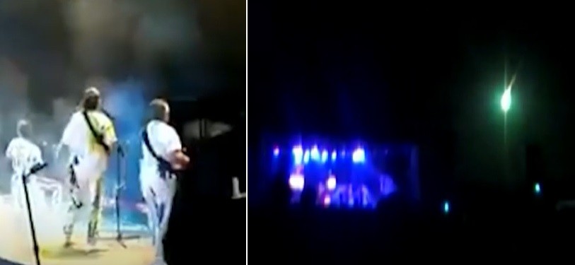 Cayó un rayo en un show de Los Tekis: hace años en otro de sus recitales se precipitó un meteorito | Espectáculos