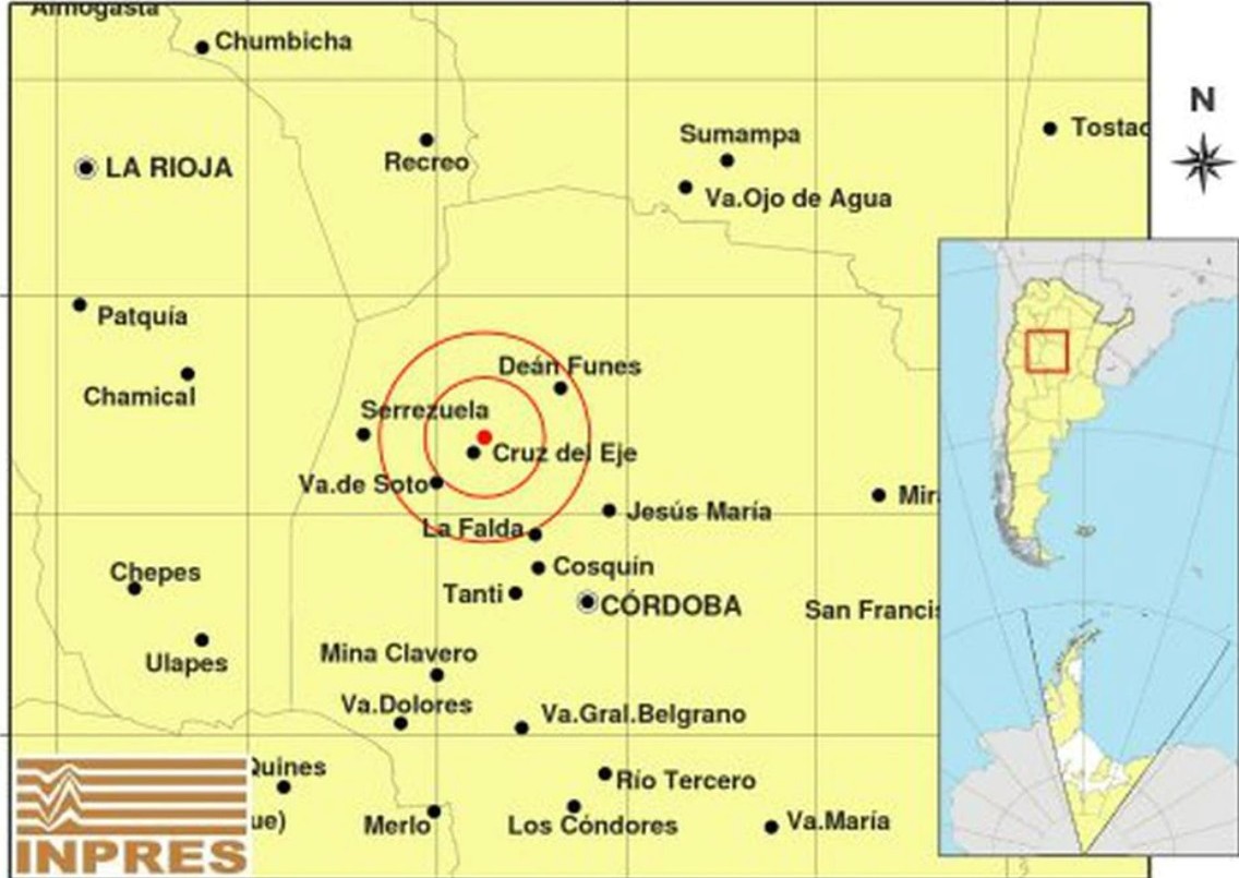 Un importante temblor de 4.2 grados se hizo sentir en Córdoba | Córdoba