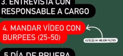 "Mandar video con burpees": el insólito requisito de una empresa para contratar a un contador | Curiosidades