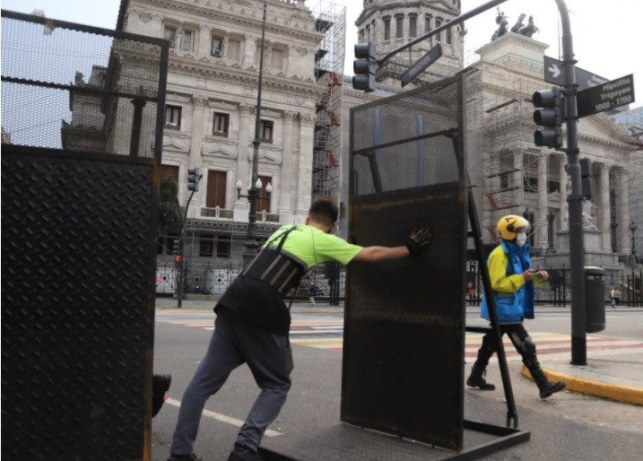 Congreso vallado y blindado: el operativo de seguridad para evitar nuevos incidentes | Política y economía