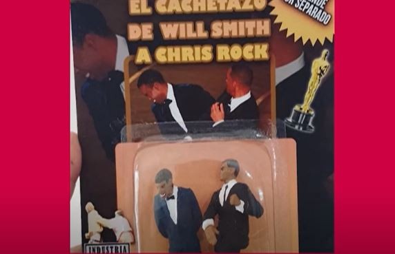 Salió a la venta el muñeco de Will Smith abofeteando a Chris Rock | Curiosidades