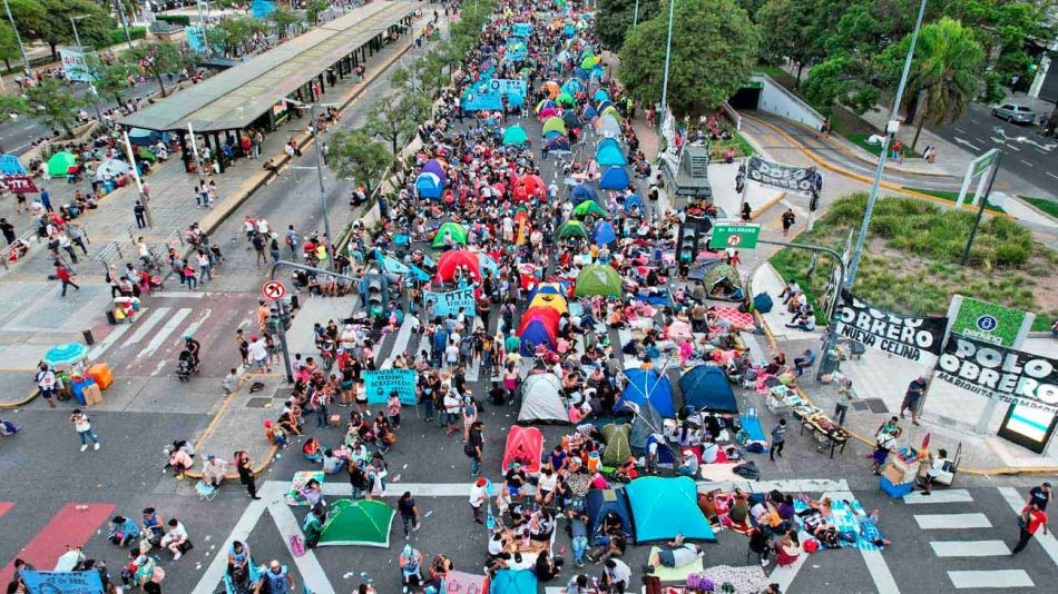 "Basta de apretar a los argentinos", dijo Zabaleta sobre los cortes en la 9 de Julio | Política y economía