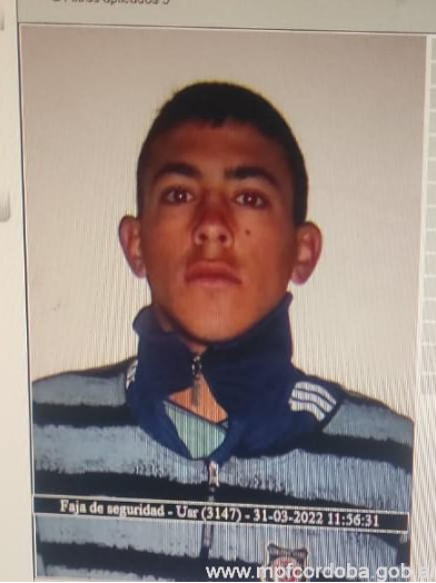 La Justicia de Córdoba pide colaboración para dar con un prófugo | Córdoba