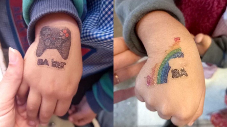 UTE denunció al Gobierno porteño por poner tatuajes temporales en alumnos de primaria | Política y economía