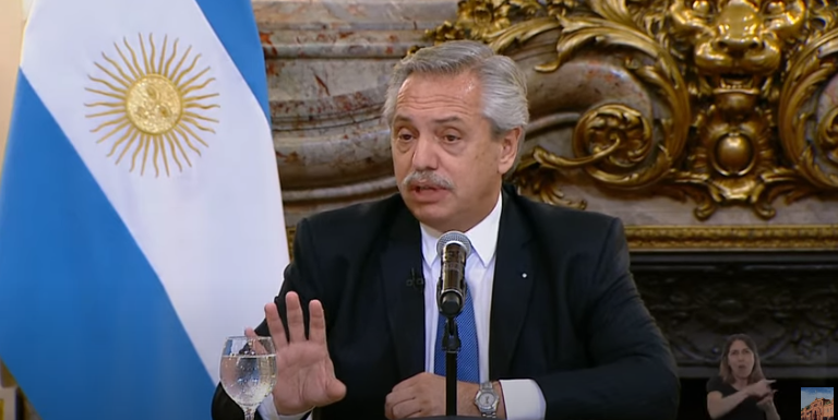 "Necesitamos el aporte contributivo de quienes ganaron una renta extraordinaria", dijo el Presidente | Política y economía