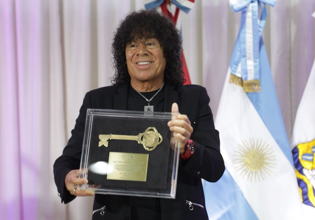 La “Mona” Jiménez recibió la llave de la ciudad | Córdoba