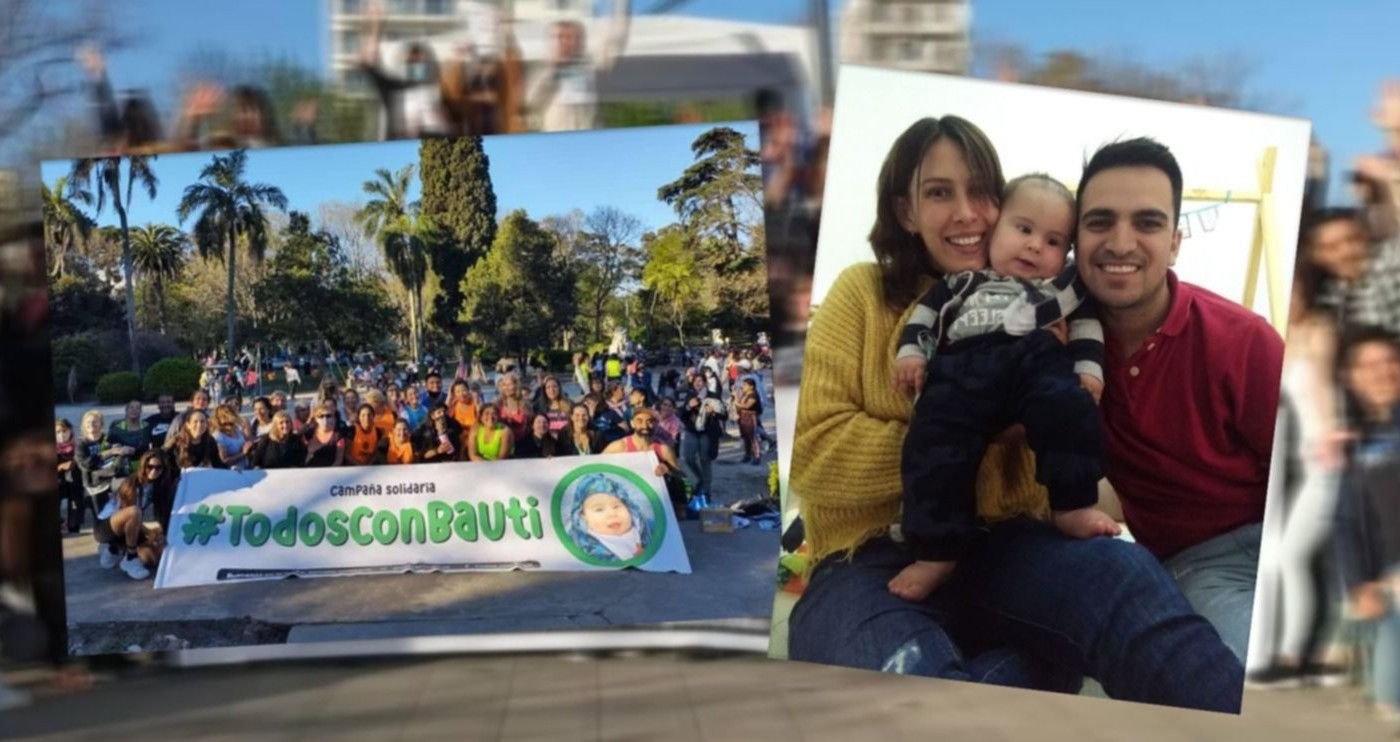 Se realizó una segunda maratón por Bauti, el bebé con AME 1 que necesita 2 millones de dólares | Actualidad