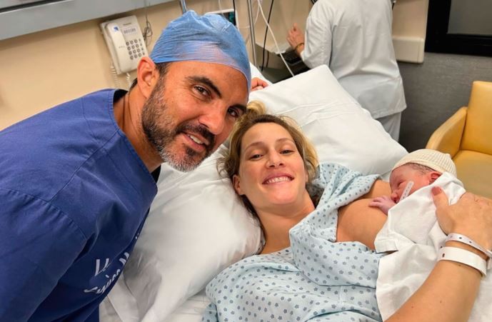 Mica Viciconte y Fabián Cubero publicaron la primera foto de su hijo | Espectáculos