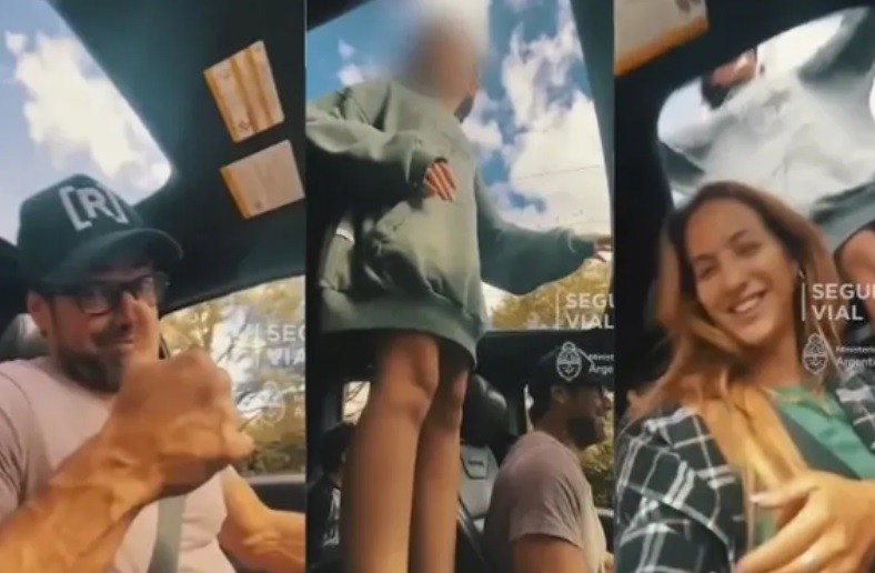 Luciano Castro manejó con su hija parada y evalúan sacarle la licencia | Espectáculos