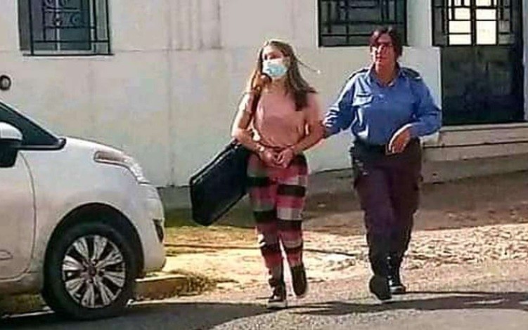 Foto: Nahir Galarza salió de la cárcel para asistir a sus clases de música | Actualidad