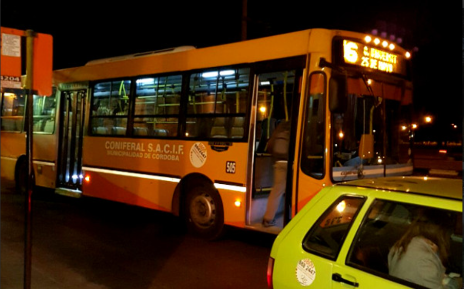 Agresión y golpiza a un chofer de la empresa Coniferal | Córdoba