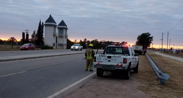 Almafuerte: un motociclista murió al chocar con un camión | Córdoba