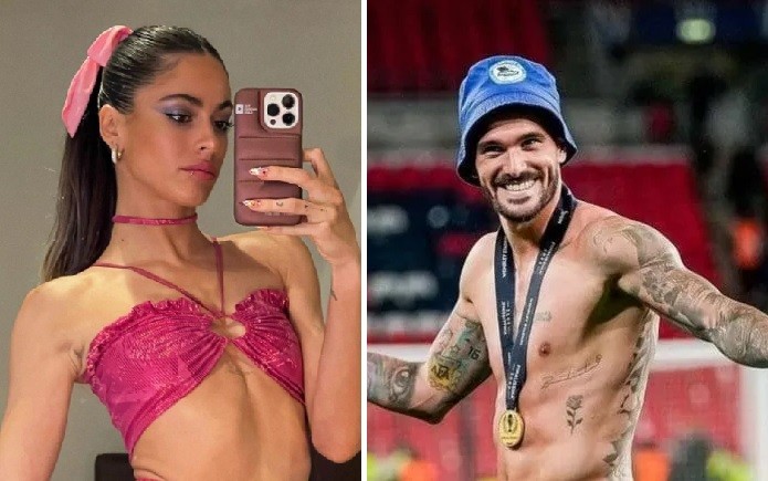 De Paul festejó y mandó "un beso muy grande a mi novia": la respuesta de Tini Stoessel | Deportes