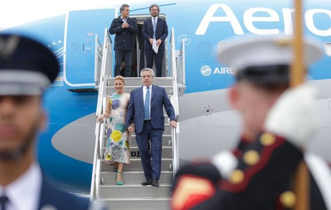 Alberto Fernández llegó a Los Ángeles para la Cumbre de las Américas | Política y economía