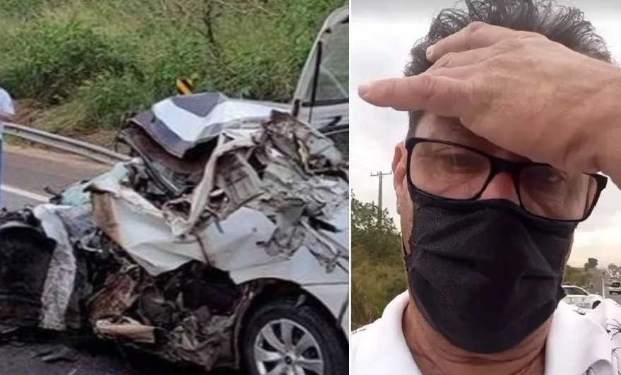 Mientras cubría un accidente, un periodista se enteró en vivo que la víctima fatal era su hijo | Internacionales