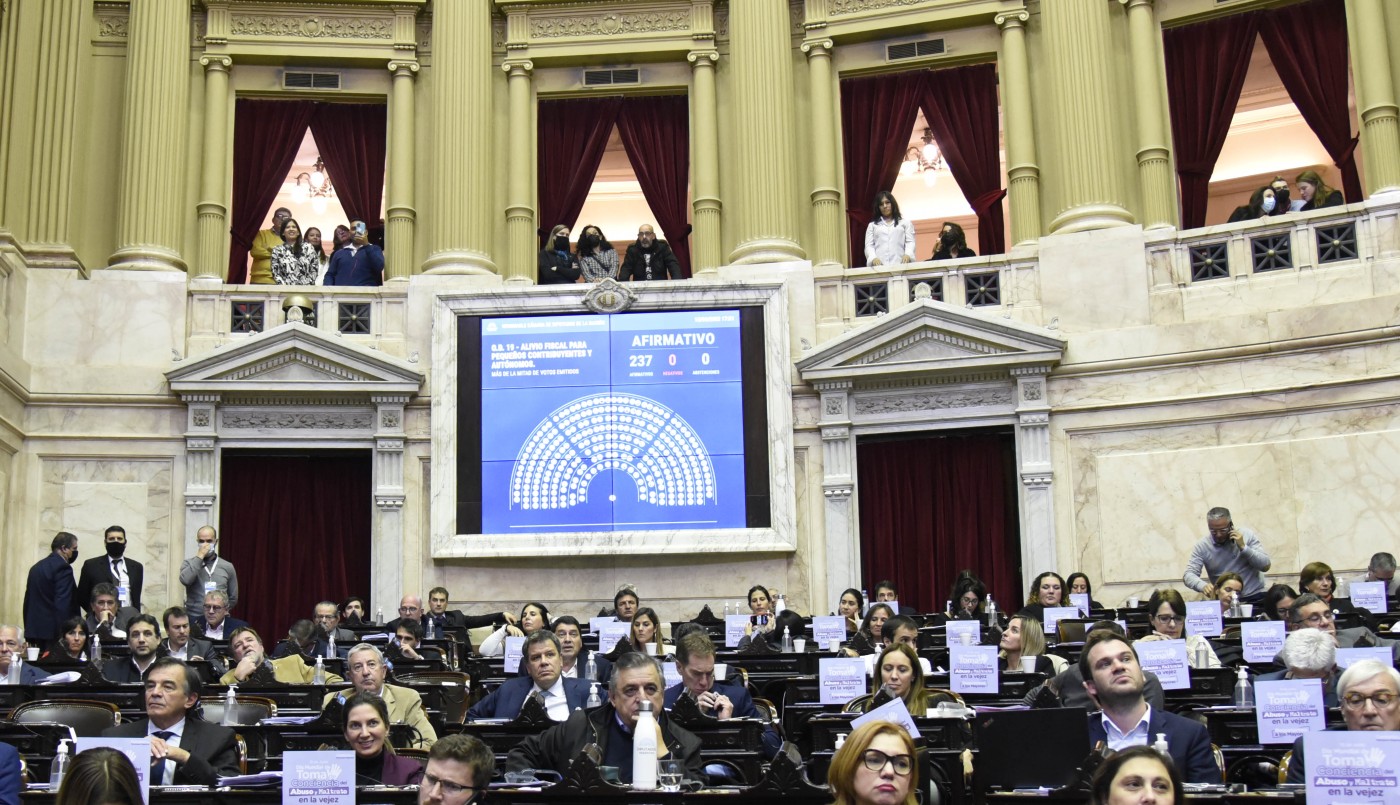 Diputados dio media sanción al alivio fiscal para monotributistas | Política y economía
