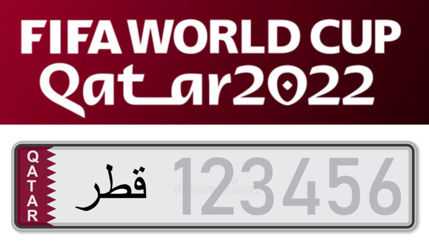 Qatar prohíbe las copias del logo del Mundial en las matrículas de coches | Actualidad