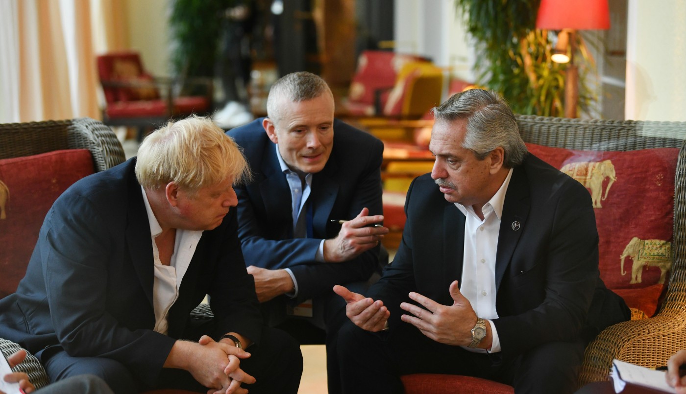 Alberto Fernández le reclamó a Boris Johnson retomar la negociación por Malvinas | Política y economía