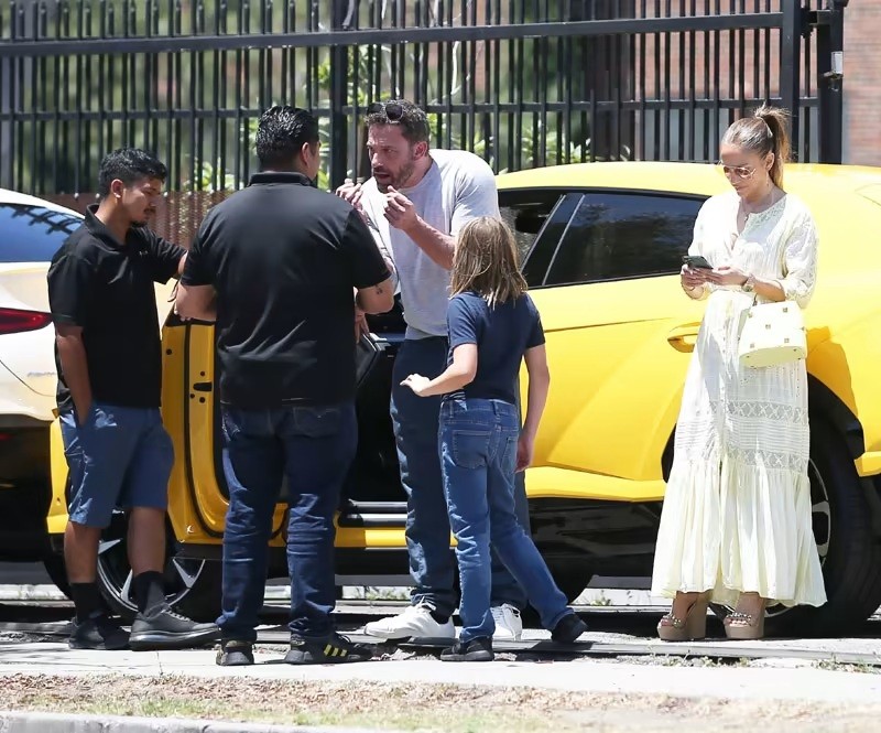 El enojo de Ben Affleck con su hijo de 10 años al chocar un auto lujoso | Espectáculos