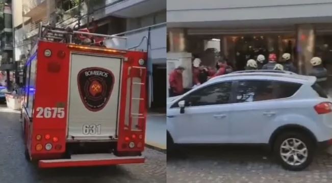 Belgrano: cuatro heridos tras caerse un ascensor desde un décimo piso | Actualidad