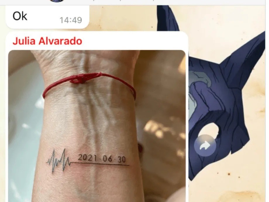 Se tatuó en honor a su hijo: "Es la fecha de cuando decidiste ser feliz" | Actualidad