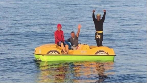 Se evadían de Cuba en una bicicleta acuática hasta que los "pescó" la Guardia Costera de EEUU | Internacionales