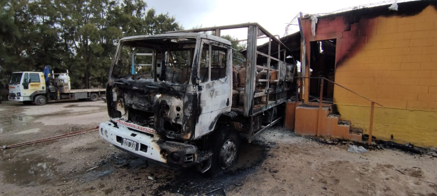 Se incendió una planta de gas en Villa Esquiú | Córdoba