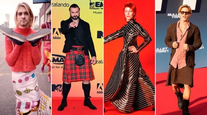 La moda de las polleras en los hombres está causando furor | Espectáculos