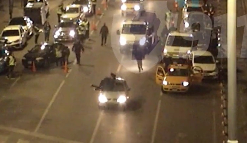 Video: evadió un control y atropelló a un inspector | Córdoba