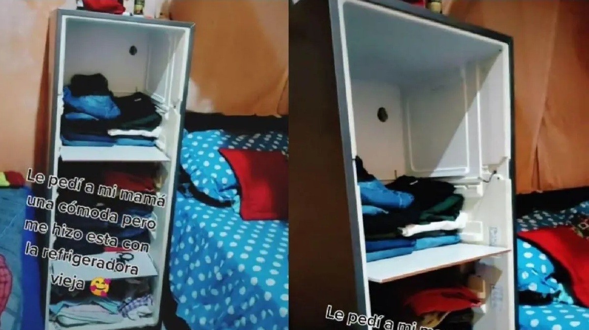 Le pidió a su mamá un ropero nuevo y la mujer tuvo una ingeniosa idea | Córdoba